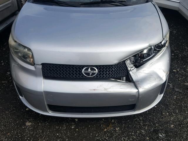 JTLKE50E281046667 - 2008 SCION XB GRAY photo 7