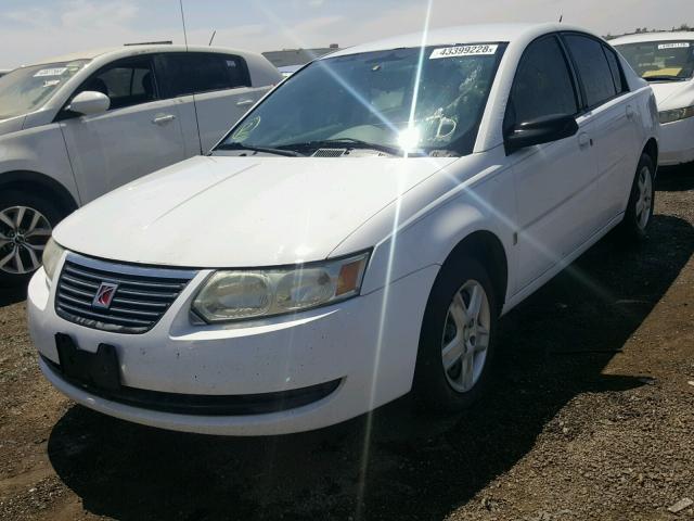 1G8AJ55F96Z130448 - 2006 SATURN ION LEVEL WHITE photo 2