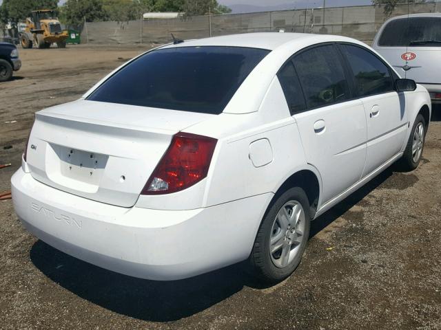 1G8AJ55F96Z130448 - 2006 SATURN ION LEVEL WHITE photo 4