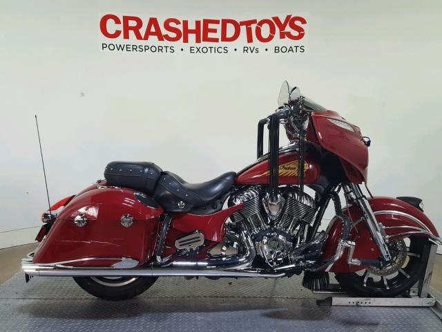 56KTCAAA6E3317069 - 2014 INDIAN MOTORCYCLE CO. CHIEFTAIN RED photo 1