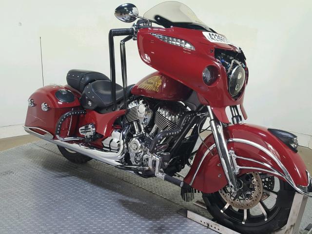 56KTCAAA6E3317069 - 2014 INDIAN MOTORCYCLE CO. CHIEFTAIN RED photo 2