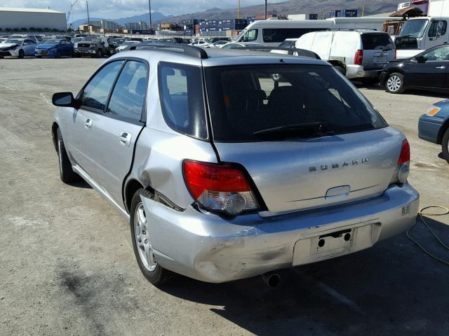 JF1GG67545H811992 - 2005 SUBARU IMPREZA RS SILVER photo 3