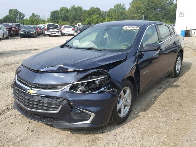 1G1ZB5STXGF338771 - 2016 CHEVROLET MALIBU LS 蓝色 照片 2
