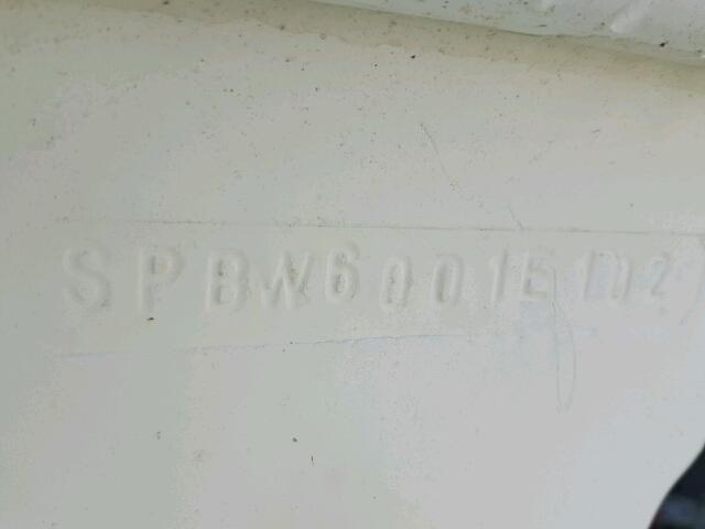 SPBW6001E102 - 2002 SPTC BOAT WHITE photo 10