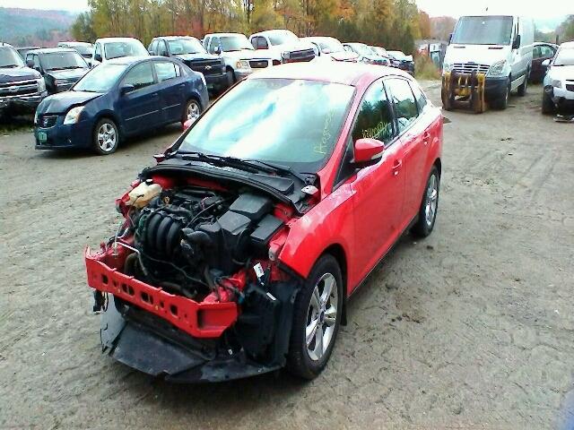 1FADP3F20DL258035 - 2013 FORD FOCUS SE RED photo 2