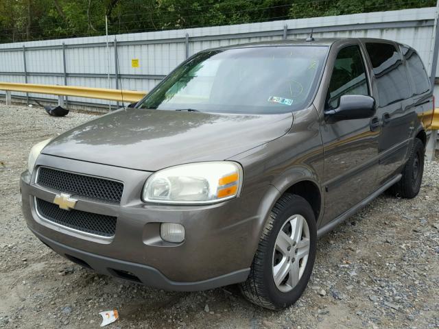 1GNDV03L05D245235 - 2005 CHEVROLET UPLANDER BROWN photo 2