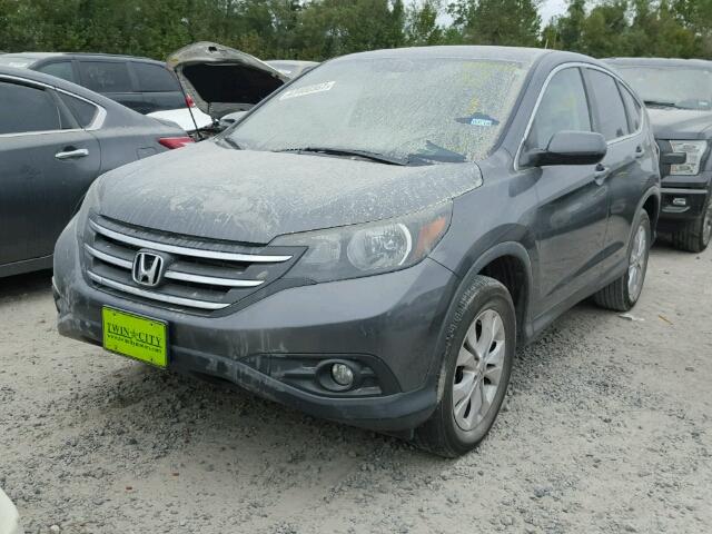 3CZRM3H50DG705504 - 2013 HONDA CR-V EX GRAY photo 2