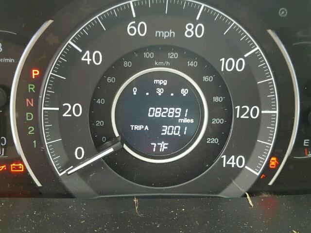 3CZRM3H50DG705504 - 2013 HONDA CR-V EX GRAY photo 8