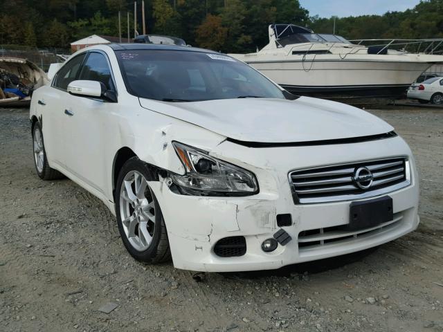 1N4AA5AP5CC834784 - 2012 NISSAN MAXIMA S WHITE photo 1