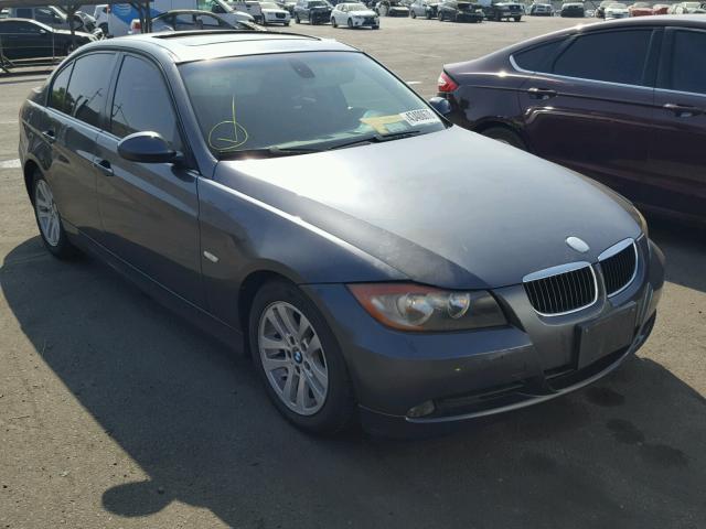 WBAVB17506NK34347 - 2006 BMW 325 I AUTO GRAY photo 1