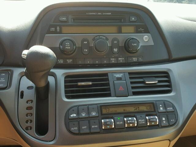 5FNRL38496B463157 - 2006 HONDA ODYSSEY EX WHITE photo 9