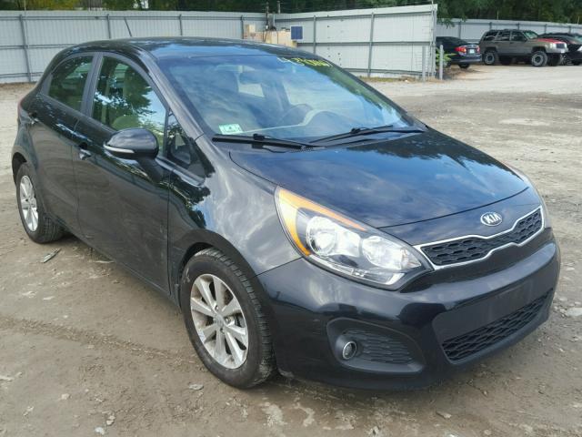 KNADN5A32D6316217 - 2013 KIA RIO BLACK photo 1