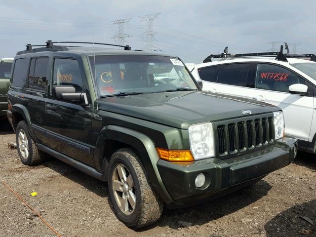 1J8HG48K86C328990 - 2006 JEEP COMMANDER GREEN photo 1