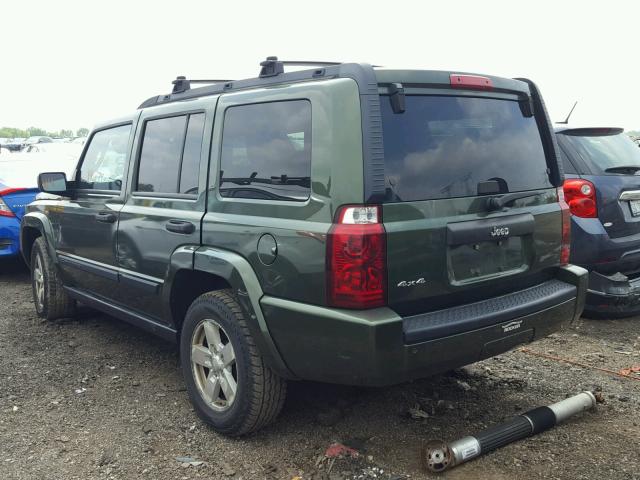 1J8HG48K86C328990 - 2006 JEEP COMMANDER GREEN photo 3