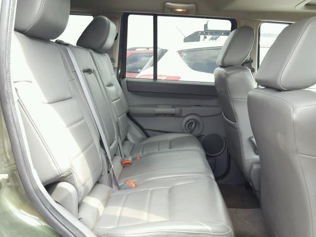 1J8HG48K86C328990 - 2006 JEEP COMMANDER GREEN photo 6