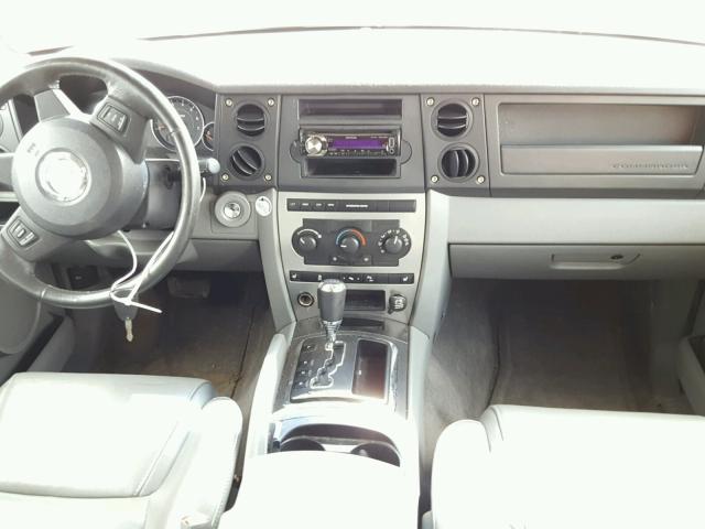 1J8HG48K86C328990 - 2006 JEEP COMMANDER GREEN photo 9