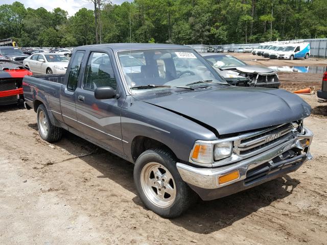 JT4RN93P7L5017195 - 1990 TOYOTA PICKUP 1/2 GRAY photo 1