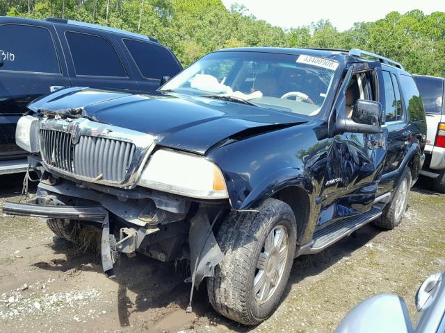 5LMEU88H64ZJ30135 - 2004 LINCOLN AVIATOR 黑色 照片 2
