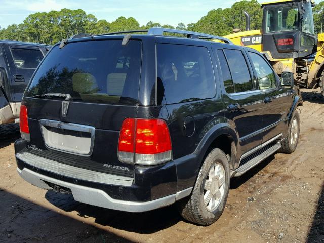 5LMEU88H64ZJ30135 - 2004 LINCOLN AVIATOR 黑色 照片 4