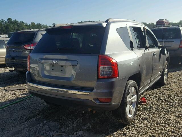 1C4NJCBA1CD633985 - 2012 JEEP COMPASS SP GRAY photo 4