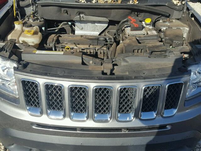 1C4NJCBA1CD633985 - 2012 JEEP COMPASS SP GRAY photo 7