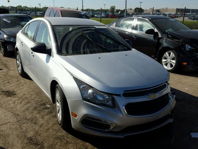 1G1PA5SH3F7227347 - 2015 CHEVROLET CRUZE SILVER photo 1