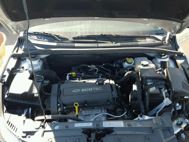 1G1PA5SH3F7227347 - 2015 CHEVROLET CRUZE SILVER photo 7