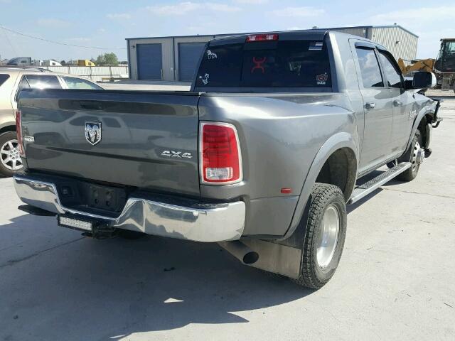 3C63RRML6DG610179 - 2013 RAM 3500 LARAM SILVER photo 4