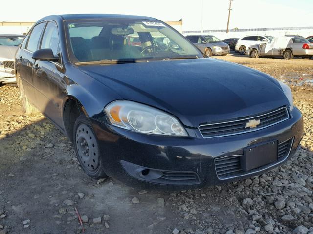 2G1WC581069143890 - 2006 CHEVROLET IMPALA LT BLACK photo 1