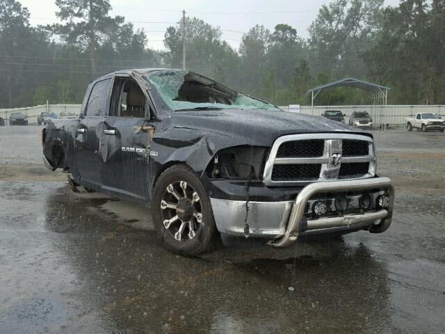 1D7RB1CT1BS555209 - 2011 DODGE RAM 1500 BLACK photo 1