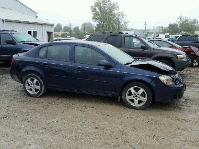 1G1AF5F53A7227526 - 2010 CHEVROLET COBALT BLUE photo 9