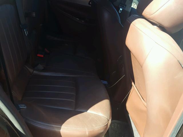 JNKAJ09FX8M354118 - 2008 INFINITI EX35 BASE MAROON photo 6