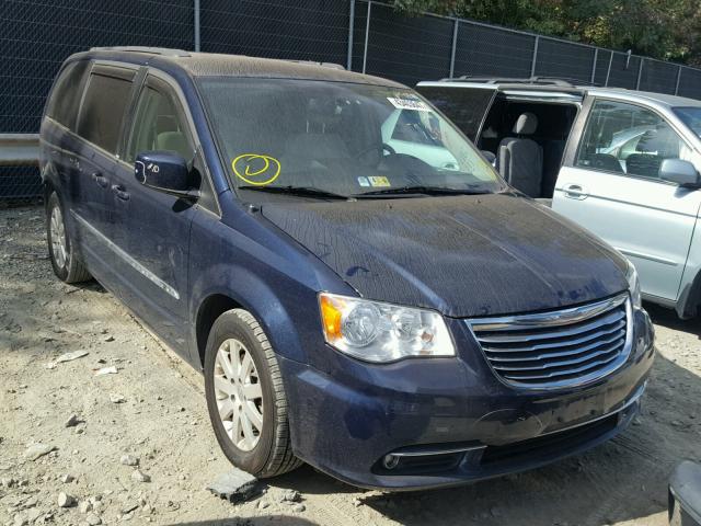 2C4RC1BG6DR667794 - 2013 CHRYSLER TOWN & COU BLUE photo 1