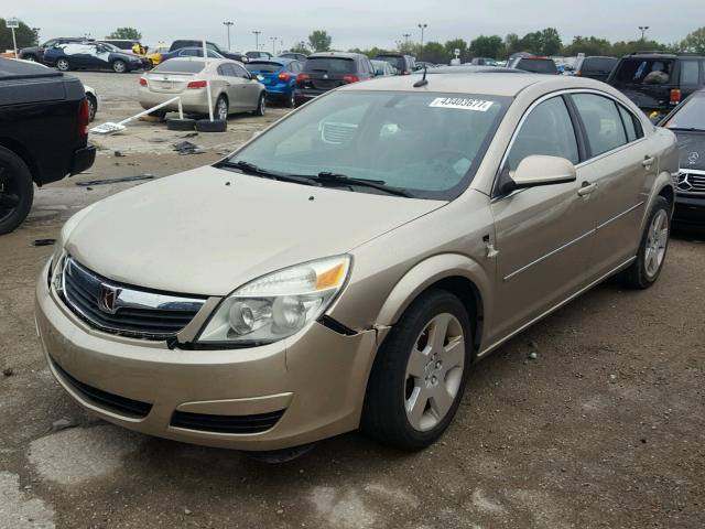 1G8ZS57N27F215266 - 2007 SATURN AURA TAN photo 2