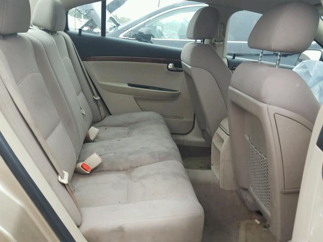 1G8ZS57N27F215266 - 2007 SATURN AURA TAN photo 6