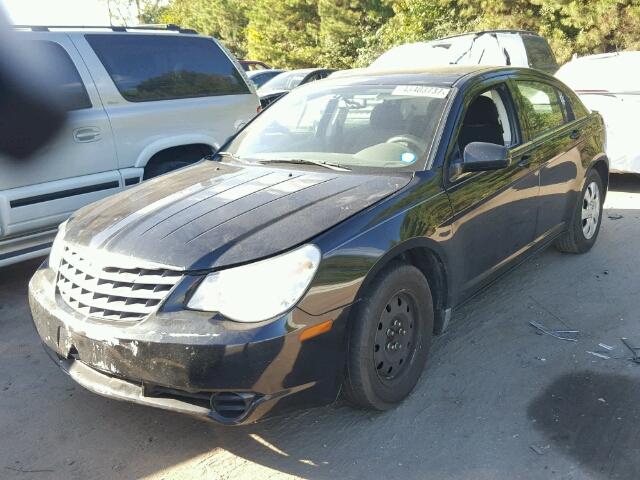 1C3LC46K38N112170 - 2008 CHRYSLER SEBRING LX BLACK photo 2