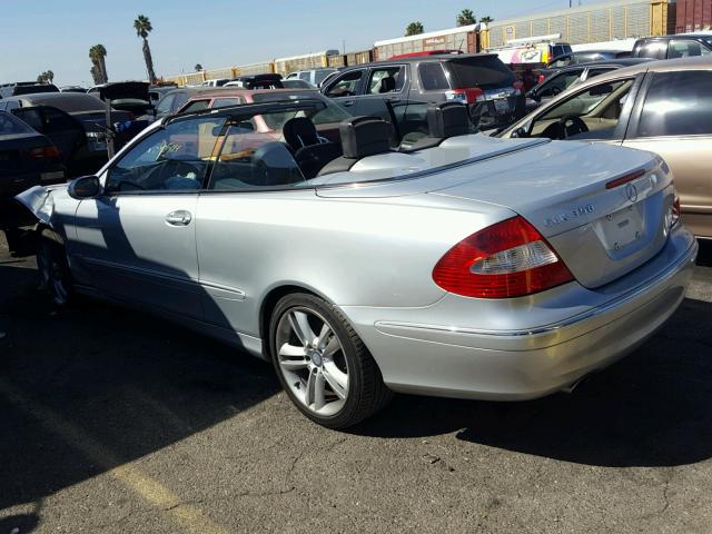 WDBTK56G16T065471 - 2006 MERCEDES-BENZ CLK 350 GRAY photo 3