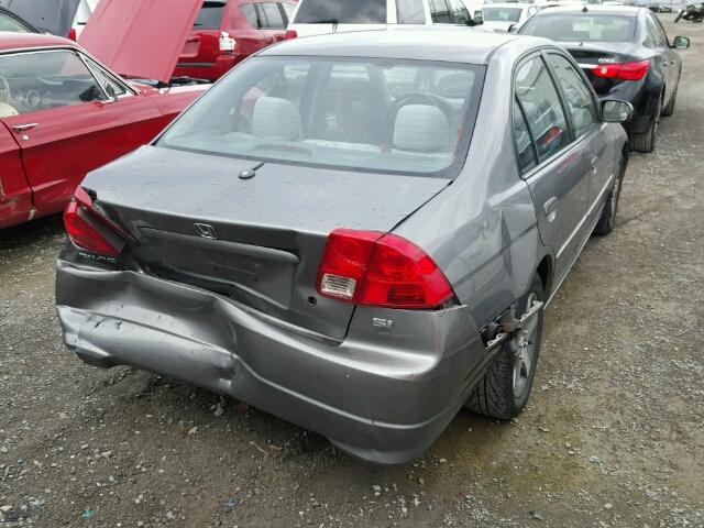 2HGES15814H910361 - 2004 HONDA CIVIC SI SILVER photo 4