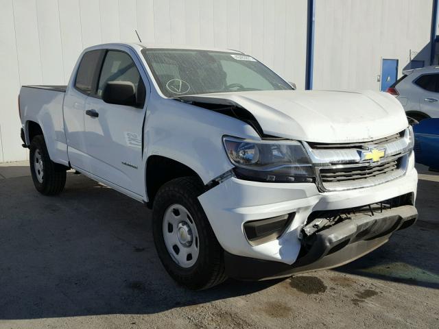 1GCHSAEA8F1200809 - 2015 CHEVROLET COLORADO WHITE photo 1