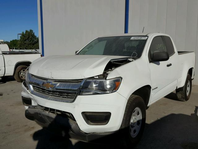 1GCHSAEA8F1200809 - 2015 CHEVROLET COLORADO WHITE photo 2