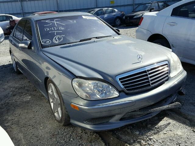 WDBNG70J75A448254 - 2005 MERCEDES-BENZ S430 GRAY photo 1