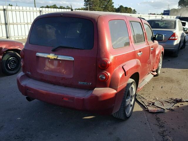 3GNBACDVXAS556508 - 2010 CHEVROLET HHR LT RED photo 4