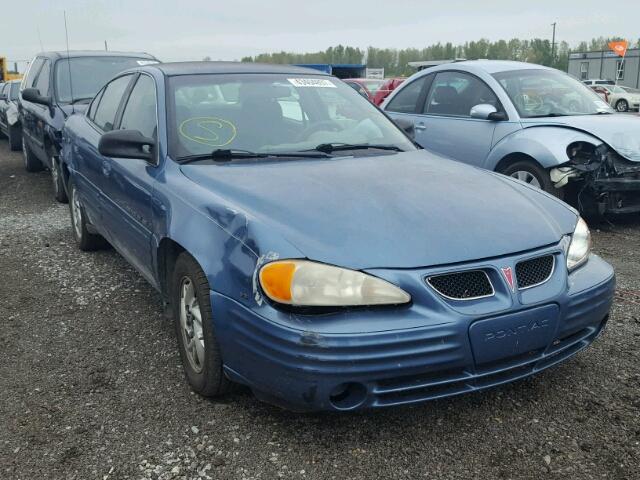 1G2NE52E9XM723074 - 1999 PONTIAC GRAND AM S ლურჯი ფოტო 1