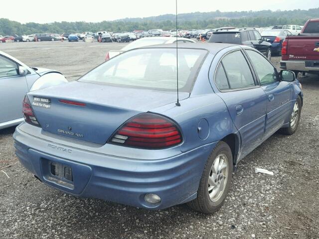 1G2NE52E9XM723074 - 1999 PONTIAC GRAND AM S ლურჯი ფოტო 4