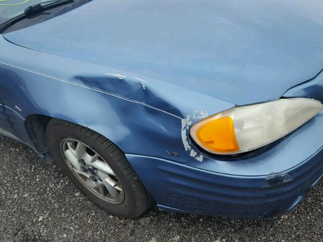 1G2NE52E9XM723074 - 1999 PONTIAC GRAND AM S ლურჯი ფოტო 9