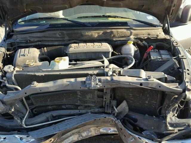 1D7HA18N86J161596 - 2006 DODGE RAM 1500 S GRAY photo 7