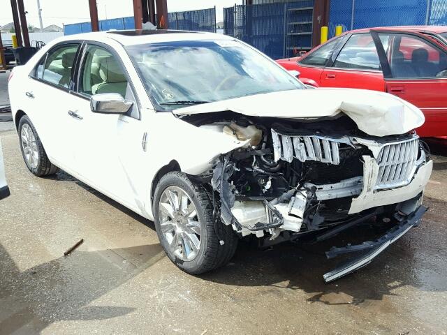 3LNHL2GC6CR834277 - 2012 LINCOLN MKZ WHITE photo 1