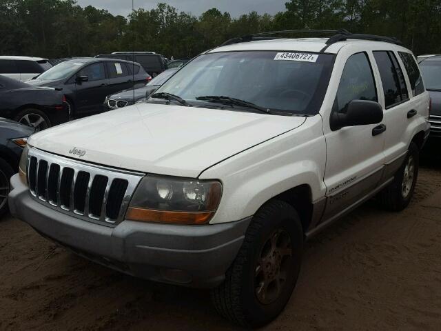 1J4G258S9XC543510 - 1999 JEEP GRAND CHER WHITE photo 2