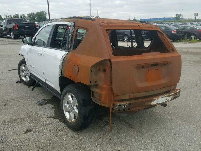 1C4NJCBA6FD104598 - 2015 JEEP COMPASS SP WHITE photo 3