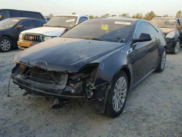 1G6DA1ED4B0160078 - 2011 CADILLAC CTS BLACK photo 2